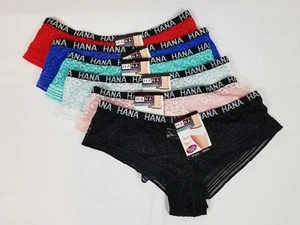 Lot of 3/6/12 Cheeky Lace Seamless Hipster Panties Soft Lingerie Underwear Women - Picture 1 of 4