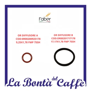 RICAMBI ORIGINALI DIFFUSORE A E DIFFUSORE B PER MACCHINA DA CAFFE' SLOT FABER - Bild 1 von 1