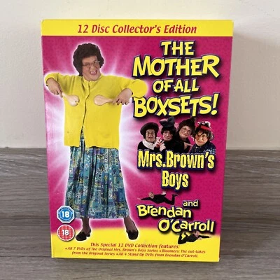 The Mother Of All Boxsets - Mrs Brown’s Boys - Brendan O’Carroll - 12 DVD’s - Image 1 of 4