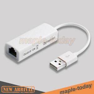 USB 2.0 Sieć na RJ45 LAN Ethernet Adapter Kabel do laptopa PC