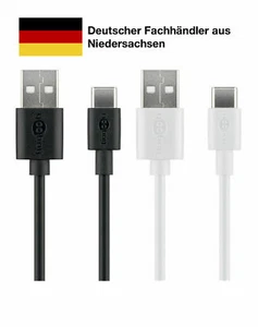 HighSpeed USB-C Ladekabel Datenkabel f. Handy Smartphone Mobiltelefon Ladegerät - Bild 1 von 12