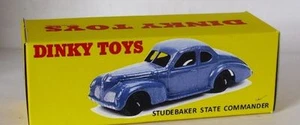 Caja Repro Dinky Nr.39F Studebaker State Commander - Imagen 1 de 2