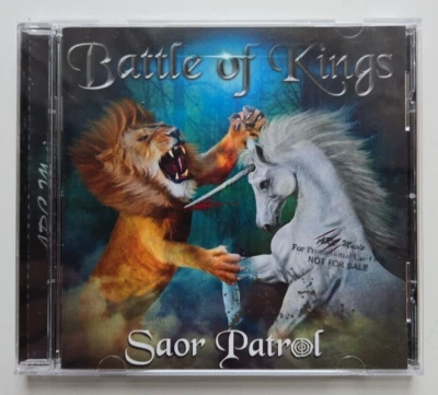 Saor Patrol - Battle Of Kings - CD 2018 NEW - NOT SEALED Promo - Celtic Rock Foto 1 de 2