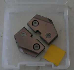 AME Drill Insert 24.5mm DIA. Super Colbait TiCN - 152N-24.5 ( 2 Inserts ) - Picture 1 of 2