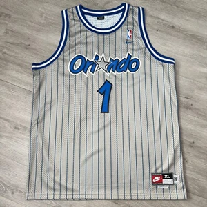 Authentic TRACY McGRADY Orlando Magic Jersey XL 48 Nike Rewind Swingman - Picture 1 of 8