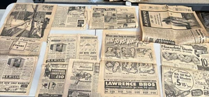 Vintage Daily Telegraph 1960’s newsletter adverts lot - Picture 1 of 12