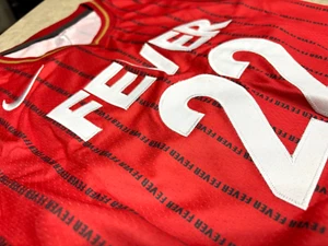 Indiana Fever Women's Small Caitlin Clark #22 Red Jersey - Picture 1 of 3