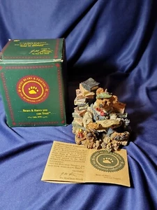 Boyds Bears Friends Figurine 1994 OTIS Tax Time 2262 Bearstones - Picture 1 of 8