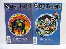 Batman Legends of the Dark Knight #112, 113 Shipwreck - DC Comics 1998