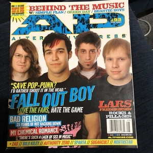 FALL OUT BOY ALTERNATIVE PRESS AP MAGAZINE #193 MY CHEMICAL ROMANCE AUGUST 2004 - Picture 1 of 1