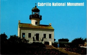 Cabrillo National Monument LIGHTHOUSE Postcard - Picture 1 of 2
