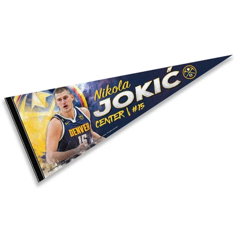Denver Nuggets Jokic Full Size Pennant Flag Banner Cover