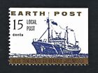 Earth Post Local Post 1992 Issued by Greenpeace Ship