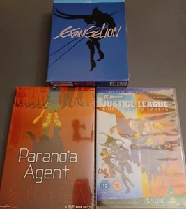 Neon Genesis Evangelion Box Set Blu Ray Spanish / Paranoia Agent Italy Region 2 - Picture 1 of 9