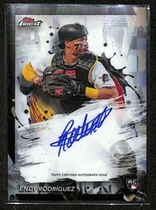 Endy Rodriguez 2024 Topps Finest RC Auto Pittsburgh Pirates #FA-ER - Picture 1 of 2
