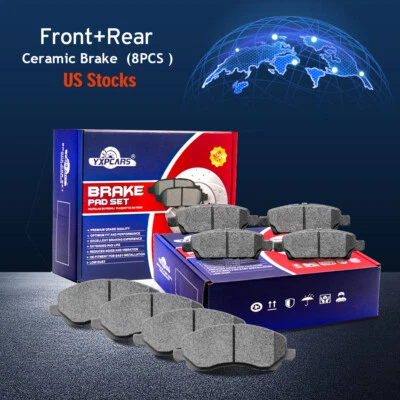 Pastilhas de freio dianteiras e traseiras de cerâmica para Jeep Patriot 2007 - 2017 - Imagem 1 de 4