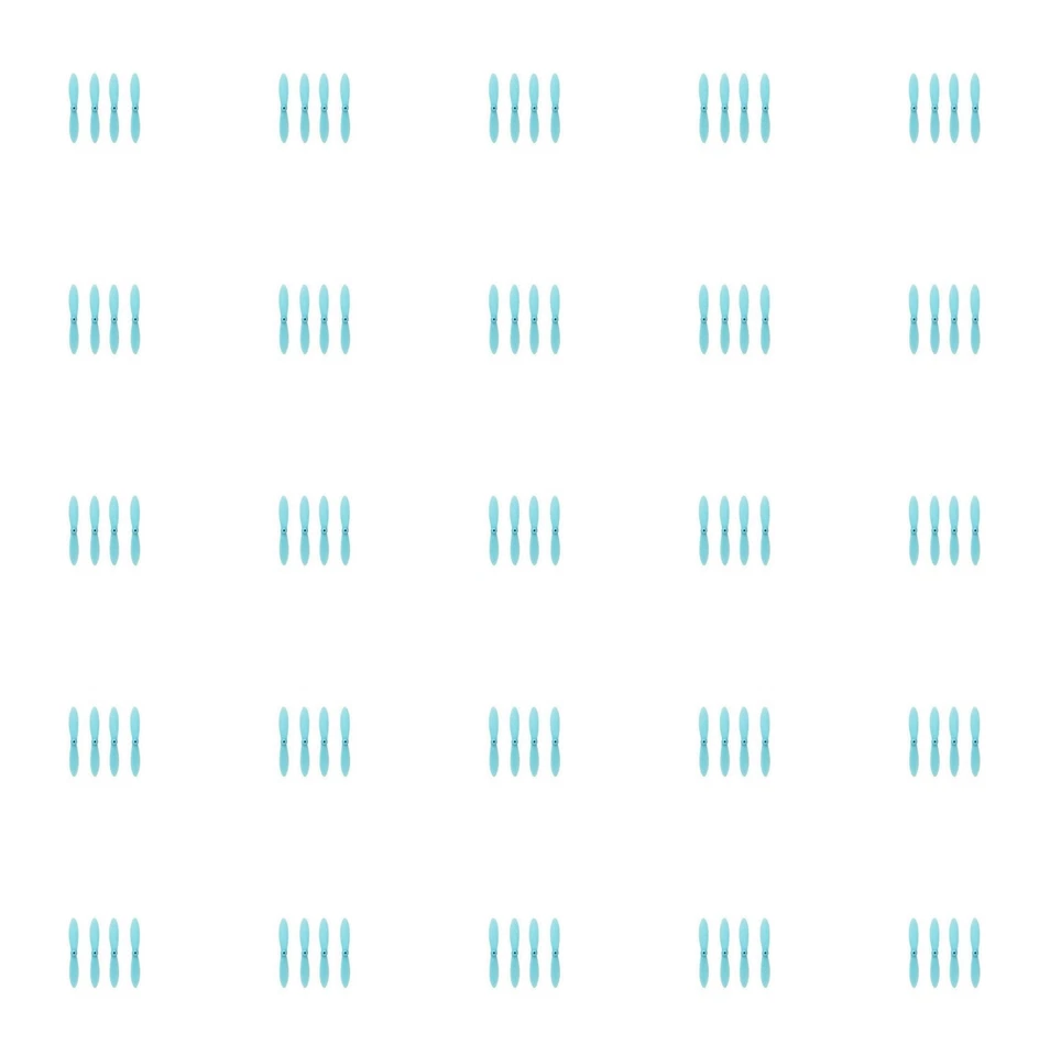 Hubsan Nano Q4 H111 All Blue Nano Quadcopter Propeller blade Set 25 Pack - Image 1 of 2