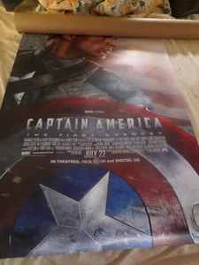 Chris Evans signiert 27x40 Captain America COA Swau - Bild 1 von 3