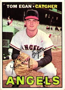 TOM EGAN 1967 Topps #147  FREE SHIPPING B13R3S14P21