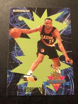 1994-95 Fleer Rookie Sensation James Robinson #21 - Image 1 of 2