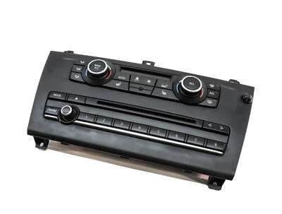 11-14 BMW X3 (F25) CALEFACCIÓN DELANTERA AIRE ACONDICIONADO TEMPERATURA CLIMA con RADIO CONTROL Y MOLDURA Foto 1 de 4