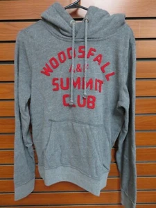 Abercrombie &Fitch Gray long sleeve hoodie for Men size S Fast Shipping!! - Picture 1 of 3