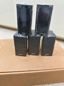 Bose Jewel Cube Speaker BLACK for Lifestyle Systems Set of 5 double speakers NEW - Picture 1 of 4