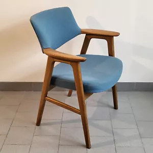 Vintage Scandinavian Chair 1950 Erik Kirkegaard for Hong Stolefabrik 50s - Picture 1 of 12