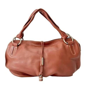 Bolso de hombro de cuero marrón CELINE - Imagen 1 de 22
