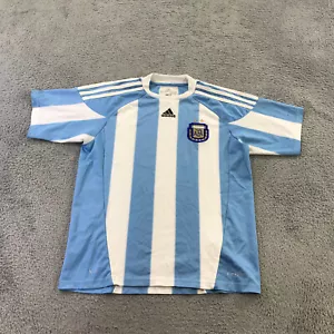 Argentina Team Home Football Shirt Jersey Adidas AFA Retro - Picture 1 of 9