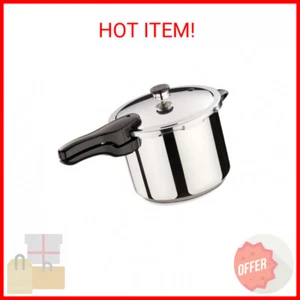 Presto 01362 6-Quart Stainless Steel Pressure Cooker - Picture 1 of 2