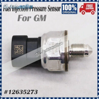 FUEL INJECTION FUEL RAIL PRESSURE SENSOR 12635273 For GM Cadillac XTS ATS CTS - Imagem 1 de 4