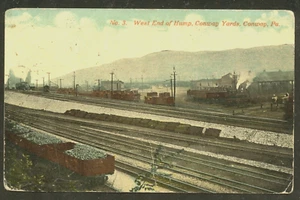 (5465) 1912 P/C CONWAY, PA WEST END OF RAILWAY HUMP - Picture 1 of 2