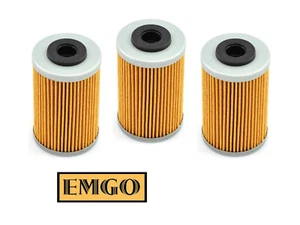 3x Ölfilter EMGO für Husaberg Husqvarna KTM, 770-38-005-000, HF655 - Bild 1 von 5