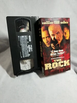 The Rock (VHS, 1998) Sean Connery, Nicolas Cage, Ed Harris - Imagem 1 de 2