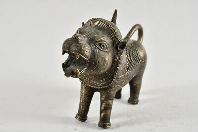 R03a13- Asiatika Bronze Figur, Löwe • 9.99€