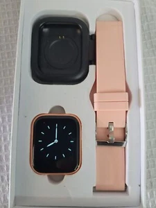 Reloj Inteligente Fitness Tracker Pantalla Táctil Peakfun Rosa - Imagen 1 de 7