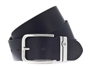 MUSTANG Fashion Leather Belt W90 Black - Imagen 1 de 2