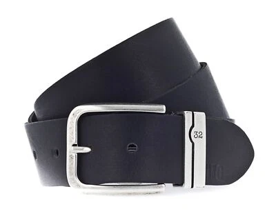 MUSTANG Fashion Leather Belt W90 Black - Imagen 1 de 2
