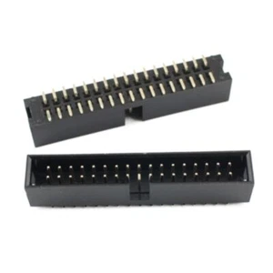 5Pcs 2.54mm Pitch 2x17 34 Pin SMT Male Shrouded Box Header IDC Cable Connector - Bild 1 von 5