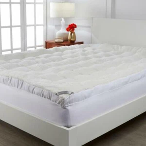 Concierge Collection Reversible Pillowtop Superloft Mattress Topper ,Full - Picture 1 of 2