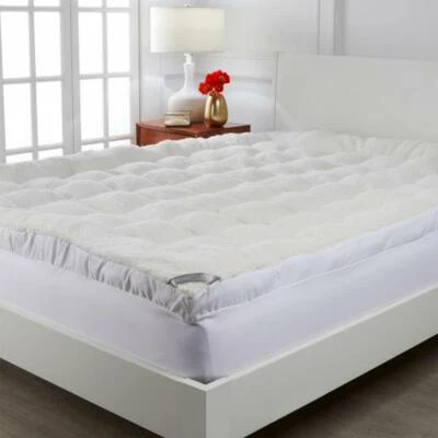 Concierge Collection Reversible Pillowtop Superloft Mattress Topper ,Full - Image 1 of 2