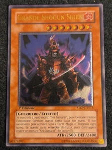 *Italian* Great Shogun Shien STON-EN013 Ultimate Rare VLP Unlimited  - Picture 1 of 1
