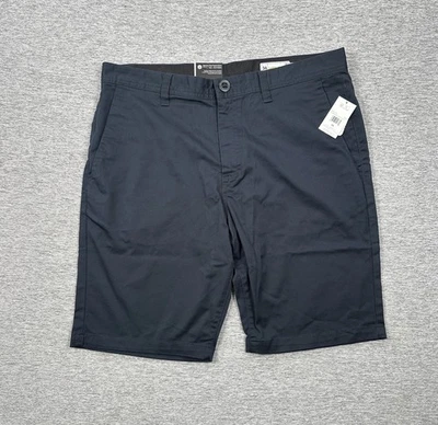 Volcom Frickin Chino Shorts Mens Size 36 Blue Modern Skate Surf Outdoor NEW - Image 1 of 4
