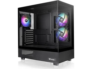 Thermaltake View 270 Plus TG ARGB ATX Mid-Tower Gaming Computer Case Black - Picture 1 of 5