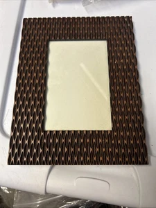 Crate&Barrel Firstrahmen Holz 4x6 Bilder Deko - Bild 1 von 3