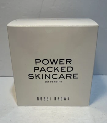 BOBBI BROWN Power Packed Skincare Trio Gift Set Hidratar/Reparar Cremes NOVO - Imagem 1 de 4