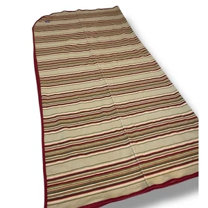 King Pendleton 100% Wool Blanket Cuddledown Woolen Mills USA Bedding Vintage - Picture 1 of 14