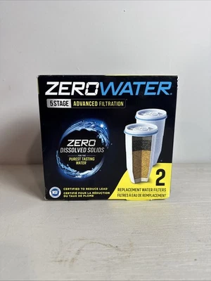 Zero Water 5 Stage Advanced Filtration Replacement Water Filters ZR-017 2 Pack - Image 1 of 4