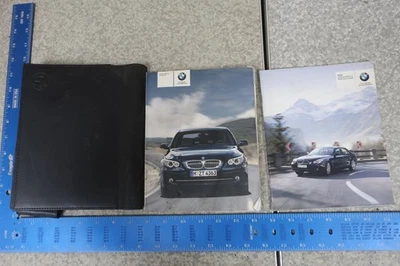 BMW 528i 535i 550i 528xi 535xi Manual del propietario 2009 Juego de libros 09 Envío gratuito OM901 Foto 1 de 3